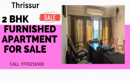2 BHK Furnished Apartment For Sale Shakthan Nagar Thrissur