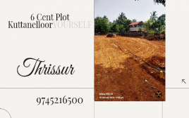 6 Cent Residential Plot For Sale Near Kuttanelloor,Thrissur 
