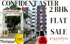  2 BHK APARTMENT Sale at Confident Aster Chelakottukara ,Thrissur  