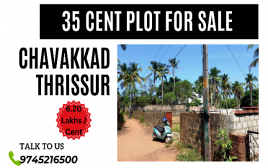 35 Cent Plot Sale Near N H 66 at Puthiya Chavakkad ,Thrissur, 